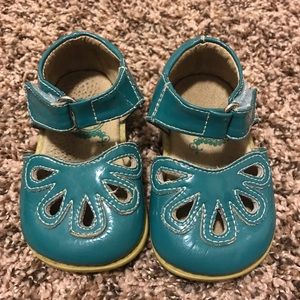 Livie and Luca Teal Sandals Size 4 Toddler